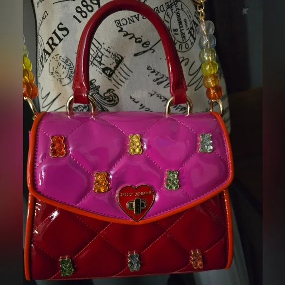Betsey Johnson Beary Sweet Crossbody In Excellent condition! - Picture 2 of 16